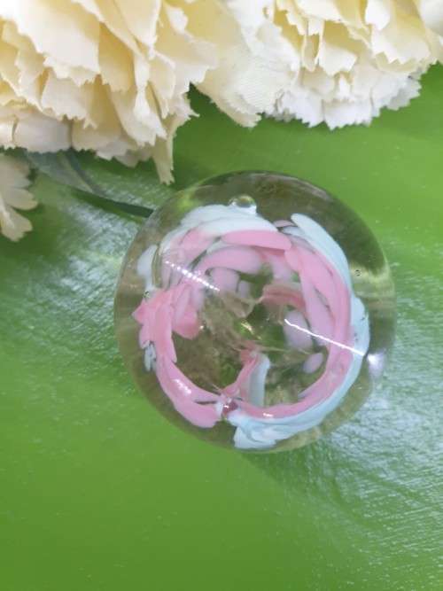 Vintage Murano Mouth Blown Glass Paperweight