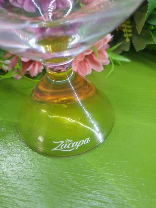 Ron Zacapa Rum Glasses (set of 4) crystal glasses, perfect condition