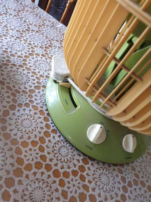 Vintage Prototype Pan Electric Fan...ONE OF A KIND !   Ultimate gift for collector of very rare item