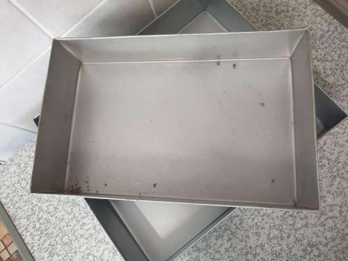 Two Large Cake Pans