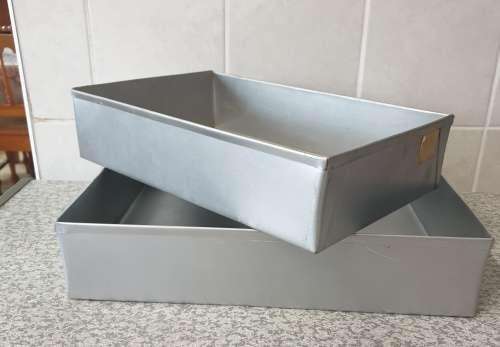 Two Large Cake Pans