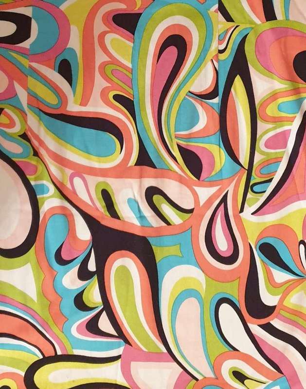 Melly M  strapless mini floral abstract dress