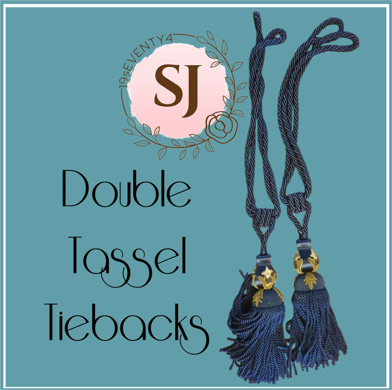 Double Tassel Tieback   (SET 2)