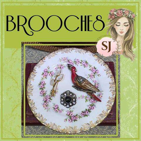 3 BROOCHES FOR YOUR COLLECTION