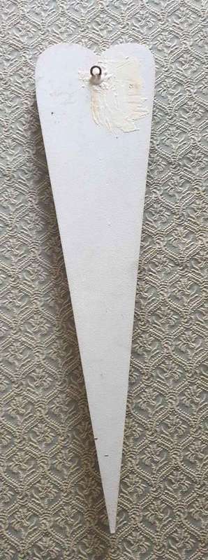 Heart tile wall art