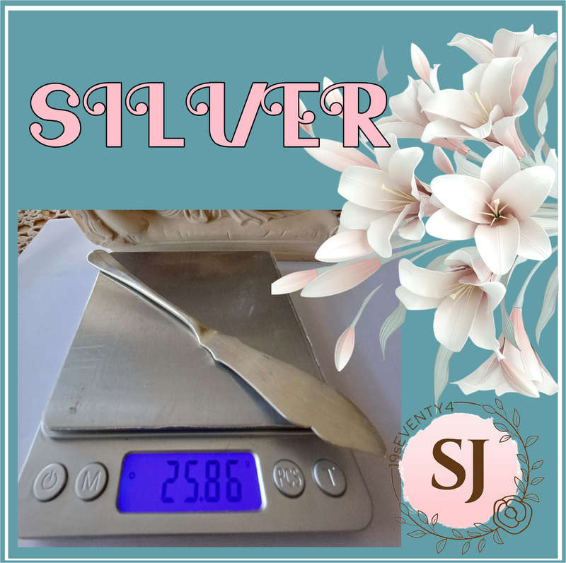 SILVER HALLMARK KNIFE