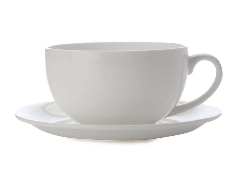 Maxwell & Williams - 350ml Cashmere Cups & Saucers Fine Bone China-Set of 6
