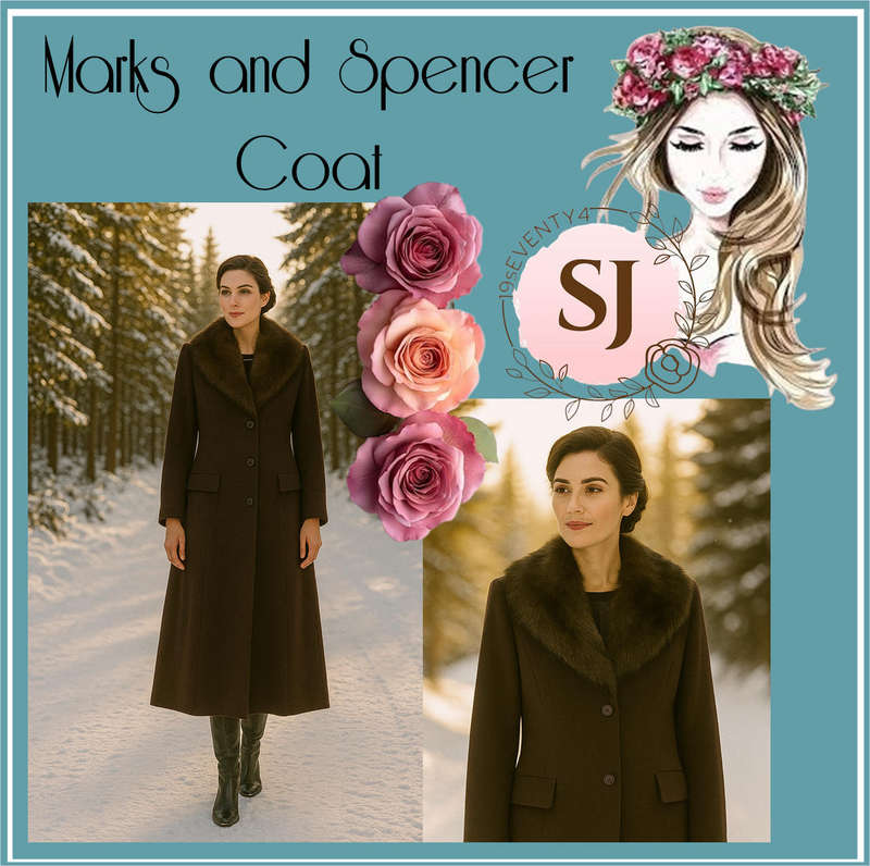 Marks and Spencer Brown Coat