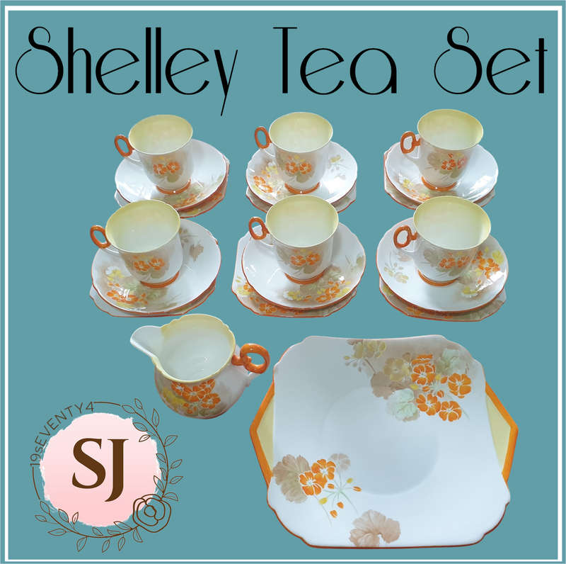 Shelley Tea Service C1930's