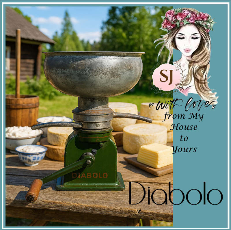 Antique Cream Separator by Diabolo  Sweden, c.1900