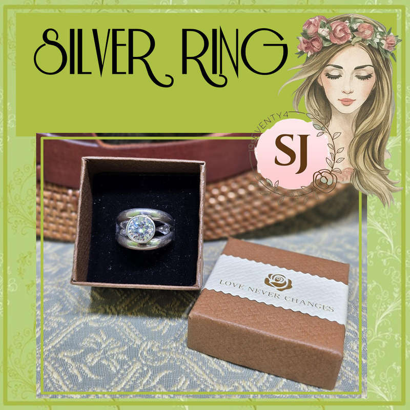 925 Silver Ring  |  45 |