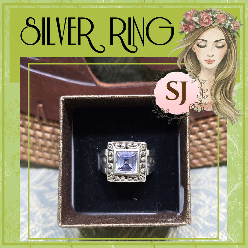 925 Silver Ring  |  46 |