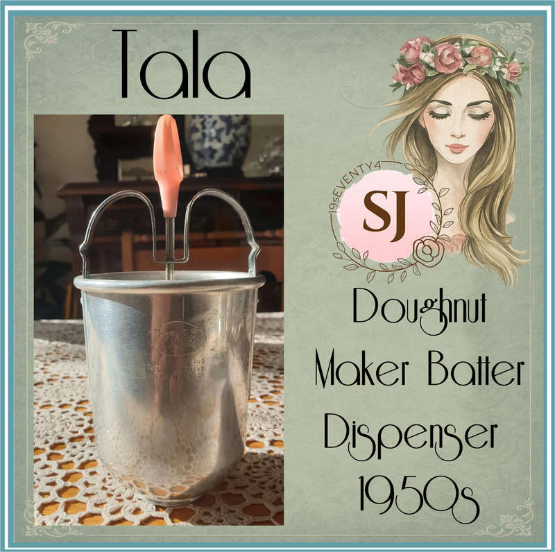 Vintage Tala Doughnut Maker Batter Dispenser 1950`s
