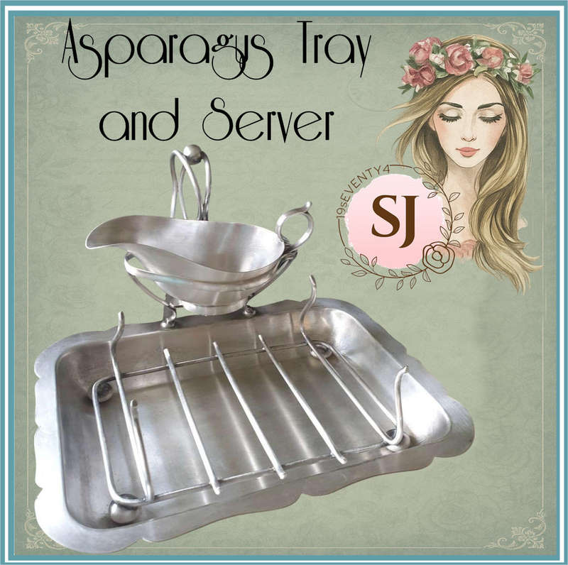 Asparagus Tray and Server | Vintage | EPNS | Made in England