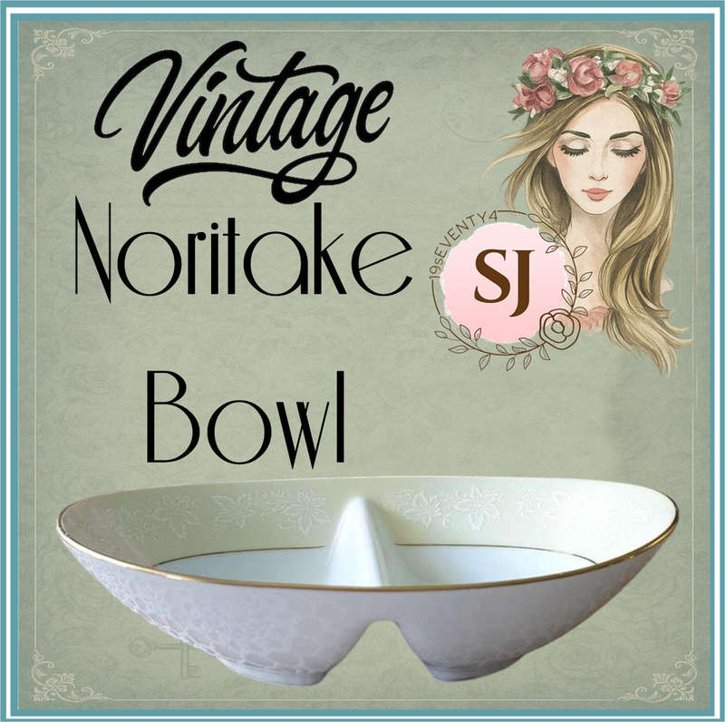Vintage Noritake `Annulaire` Serving Bowl  Made In Japan