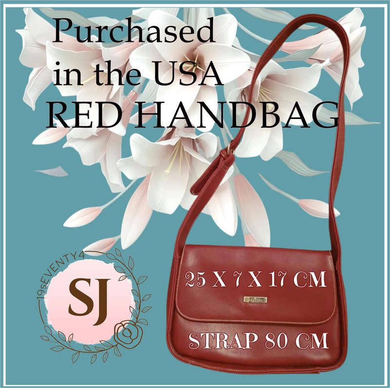 RED HANDBAG