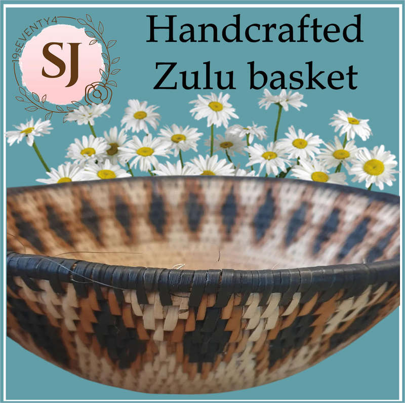 Handcrafted Zulu basket