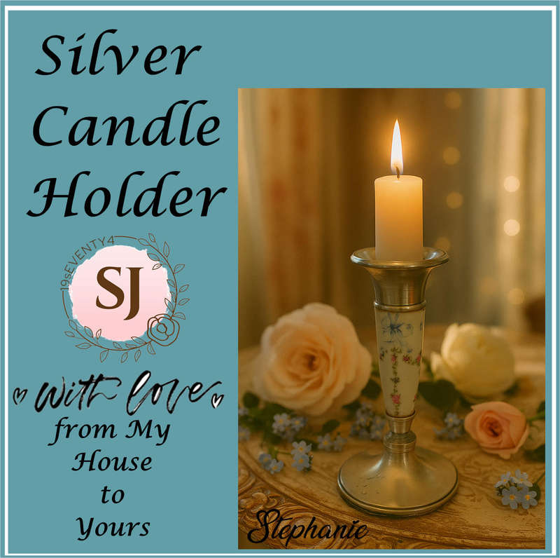 Birmingham Silver Candle Holder   |  Light a Flame from Another Time  |