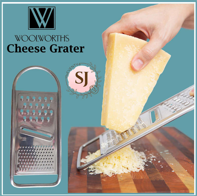 WOOLIES HEAVY STAINLESS STEEL GRATER  |  HOME | KITCHEN |