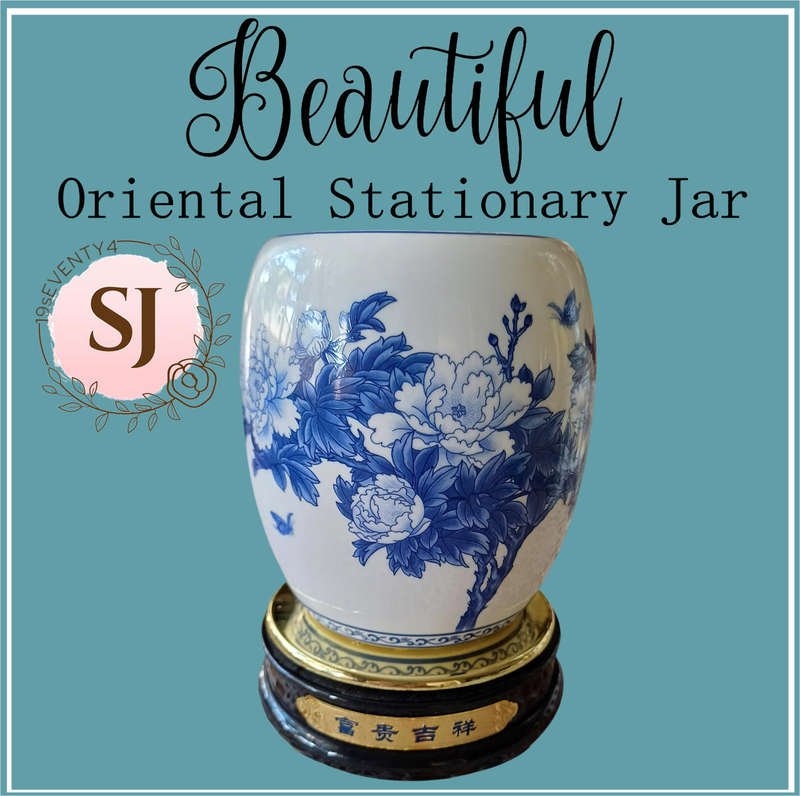Rotary Pen Holder | Office Desktop Storage Box  | Stationery Decoration Large Capacity Pen Bucket |
