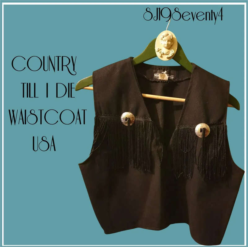 Western Express Country Till I Die Waistcoat