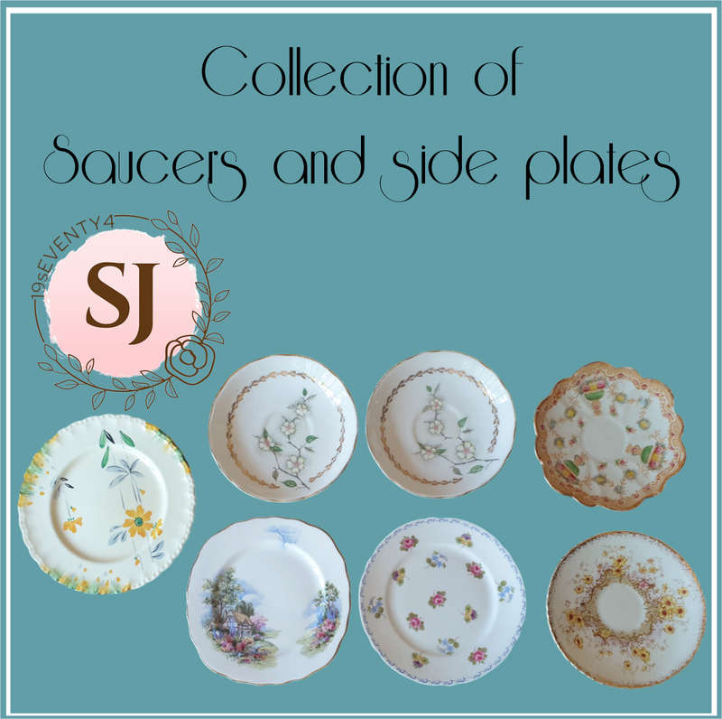 Collection of Saucers and Side Plates | job lot |