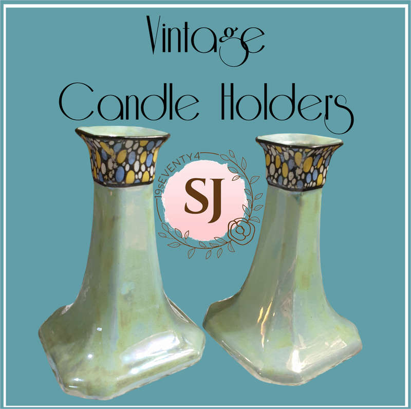Set of Candle Holders | vintage | Decor |