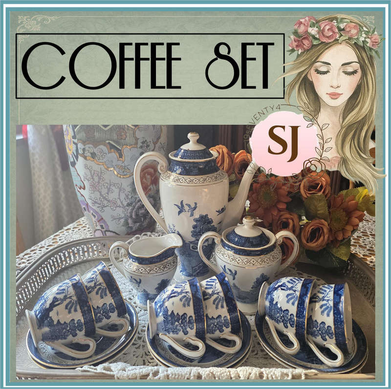 VINTAGE | 1930s | Nikko Tea Set Double Phoenix Japan |