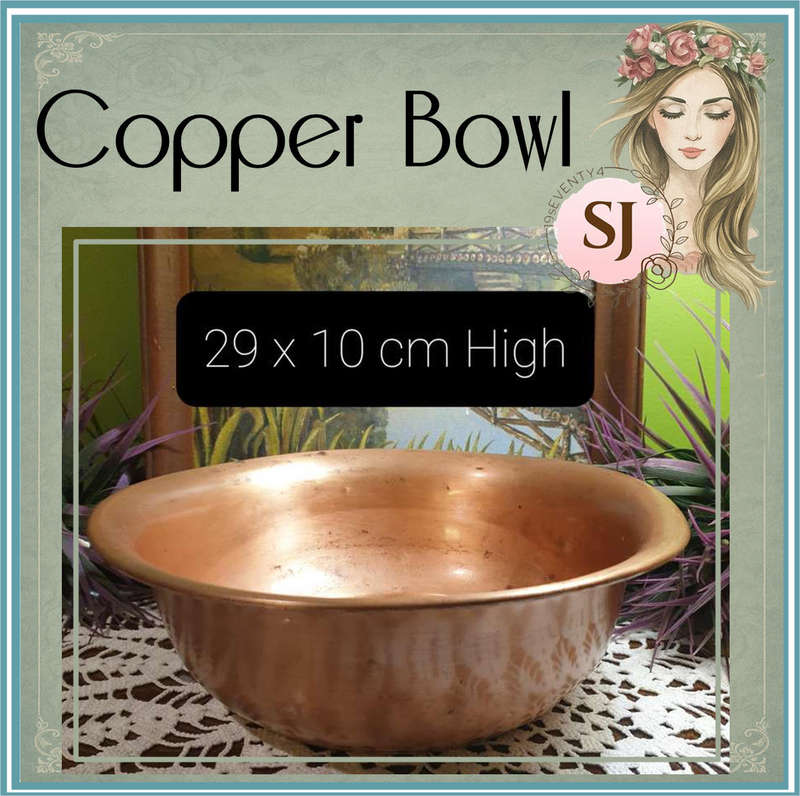 Vintage Copper Bowl