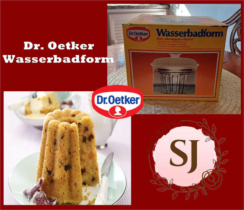 Dr. Oetker Wasserbadform 19 X 14 CM HIGH
