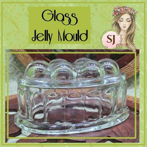 Vintage Glass Jelly Mould