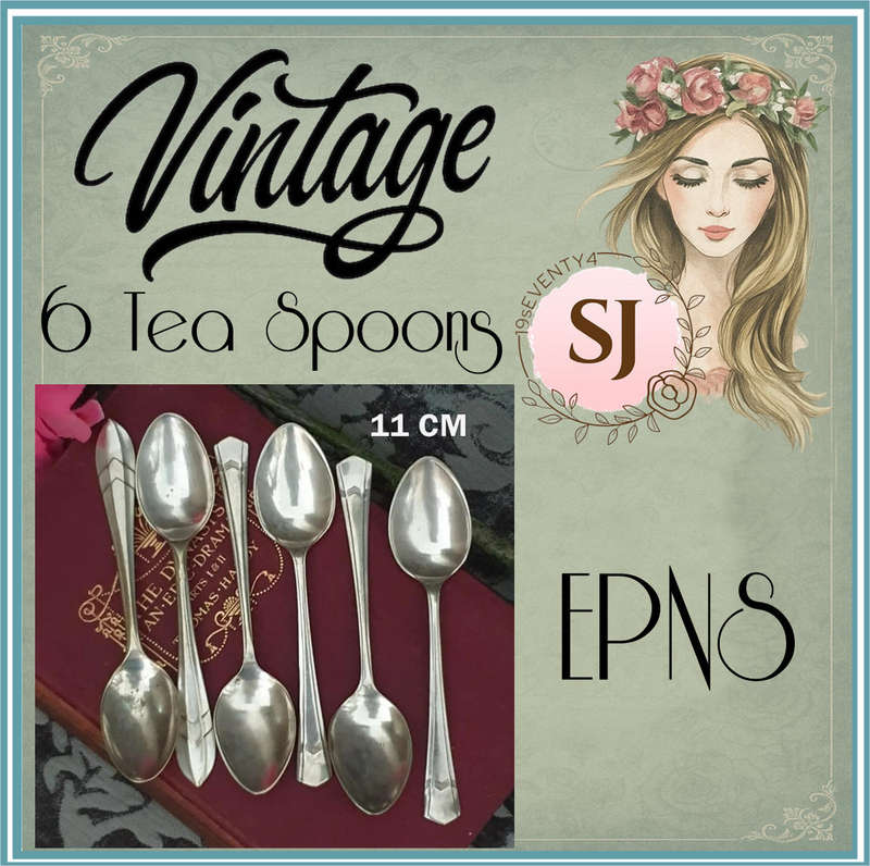 6 EPNS TEASPOONS