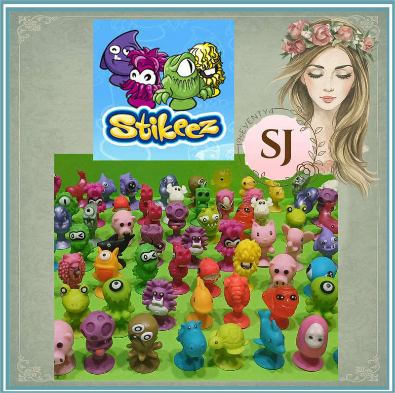 136 Original Stikeez Toys  Bulk Collection