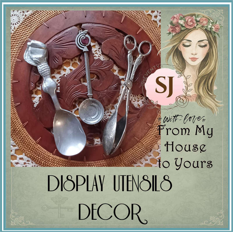 VINTAGE UTENSILS | DISPLAY | DECOR | CAKE |