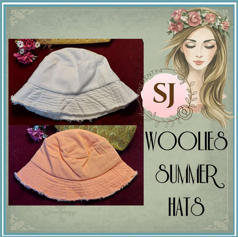 SET OF WOOLIES SUMMER HATS