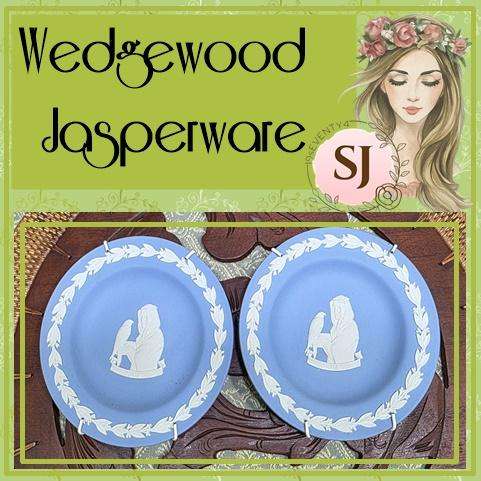 Wedgewood Jasperware wall plates mini