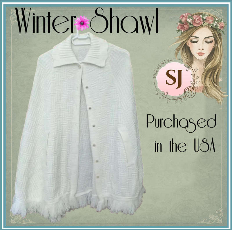 Winter Shawl  PURCHASED IN THE USA
