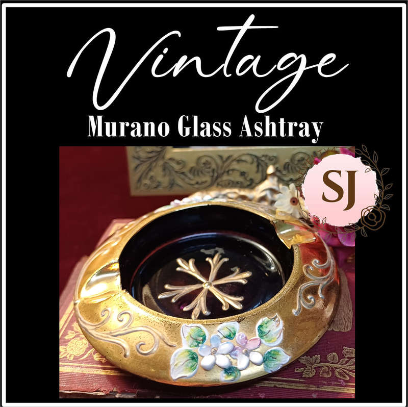Murano Glass Ashtray