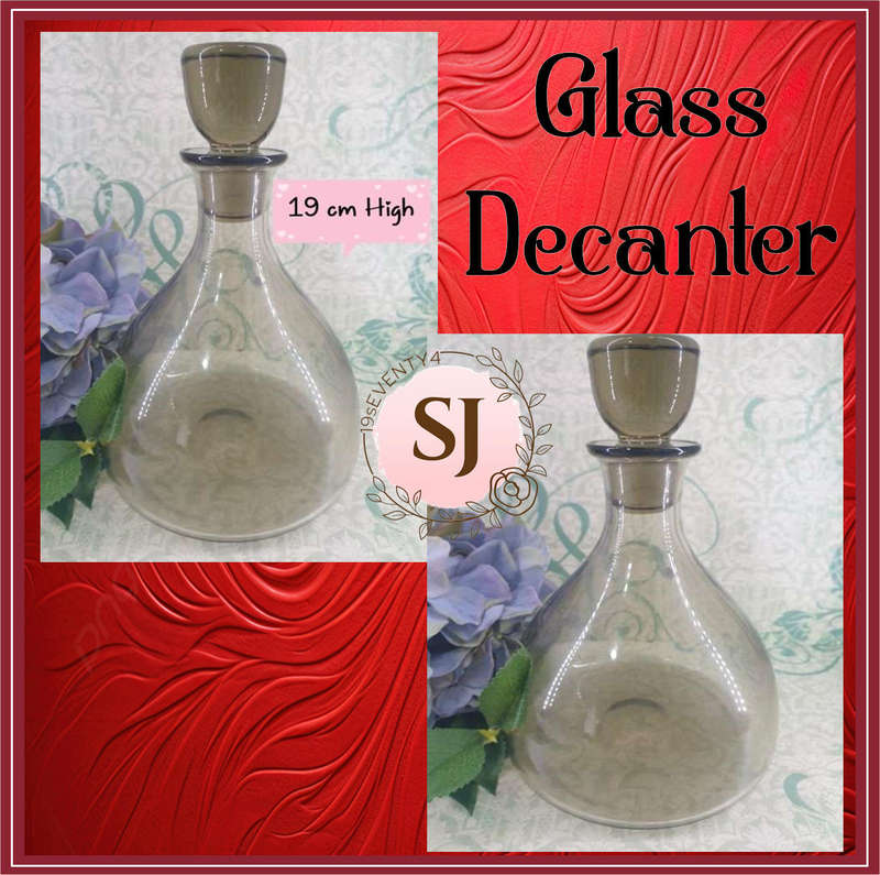 Glass Decanters Glass Decanters (REDUCED TO CLEAR)