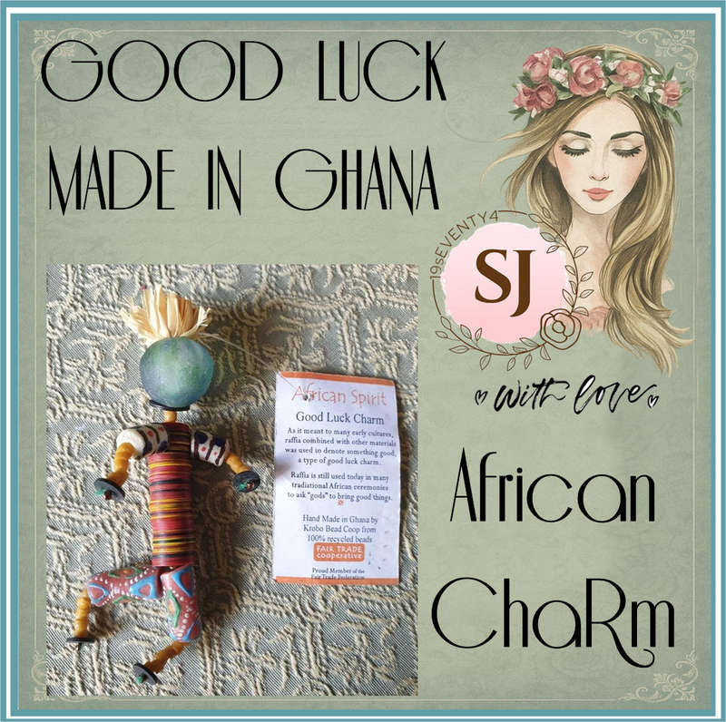GOOD LUCK AFRICAN CHARM | MADE IN GHANA |