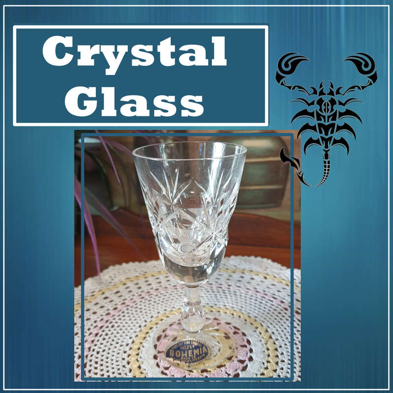 Small Crystal Glass