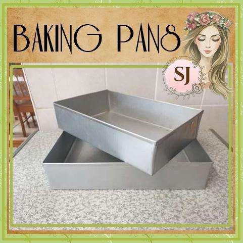 Two Large Cake Pans
