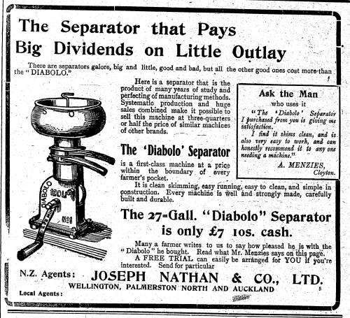 Antique Cream Separator by Diabolo  Sweden, c.1900