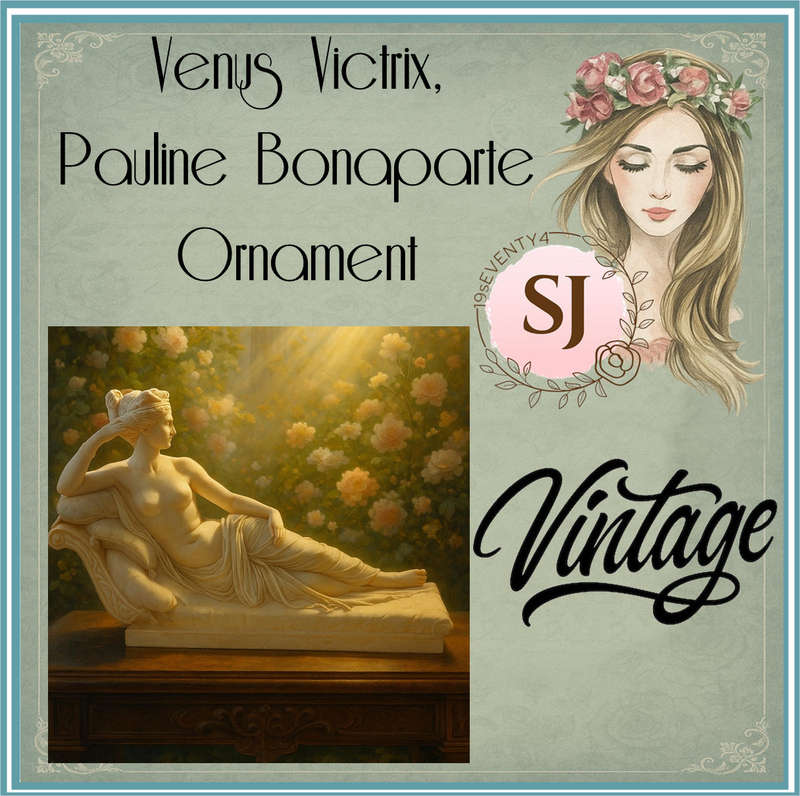Venus Victrix, Pauline Bonaparte - Resin Sculpture/Figurine - Vintage