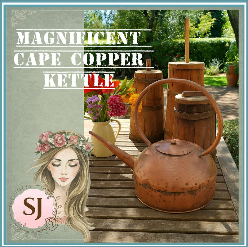 Magnificent Cape copper kettle