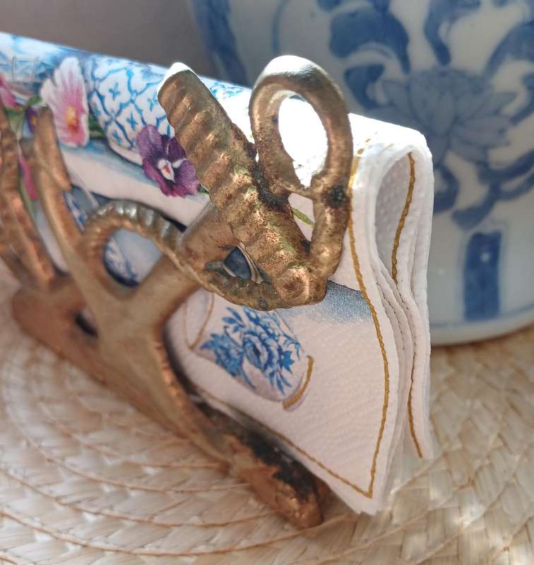 Vintage Brass Letter Holder  1970s Charm with Nautical Flair | 14 x 3 x 10 cm High |
