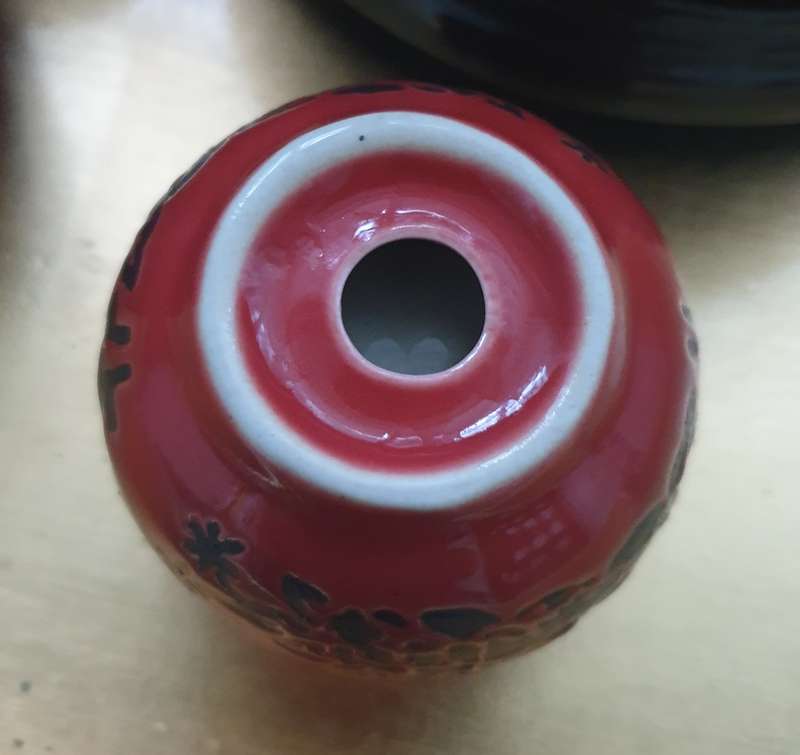ORIENTAL TEA SET WITH TRAY