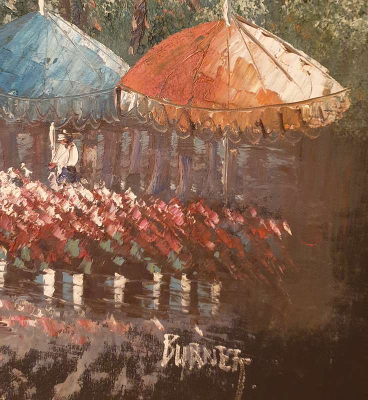 Caroline Burnett Original Oil Painting Paris | 69 x 99 cm |