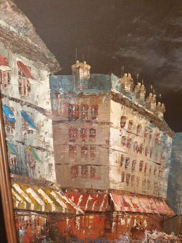 Caroline Burnett Original Oil Painting Paris | 69 x 99 cm |