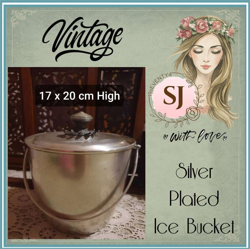Silver Plated Ice Bucket